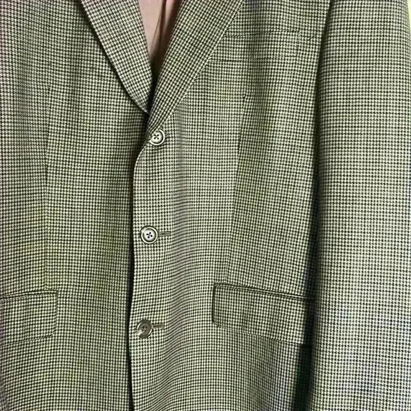 Ralph Lauren herring bone style,career,pure new wool men blazer / jacket/ coat . - Picture 2 of 10